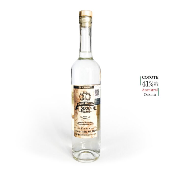 Mezcal 3000 Noches Coyote 750 ml