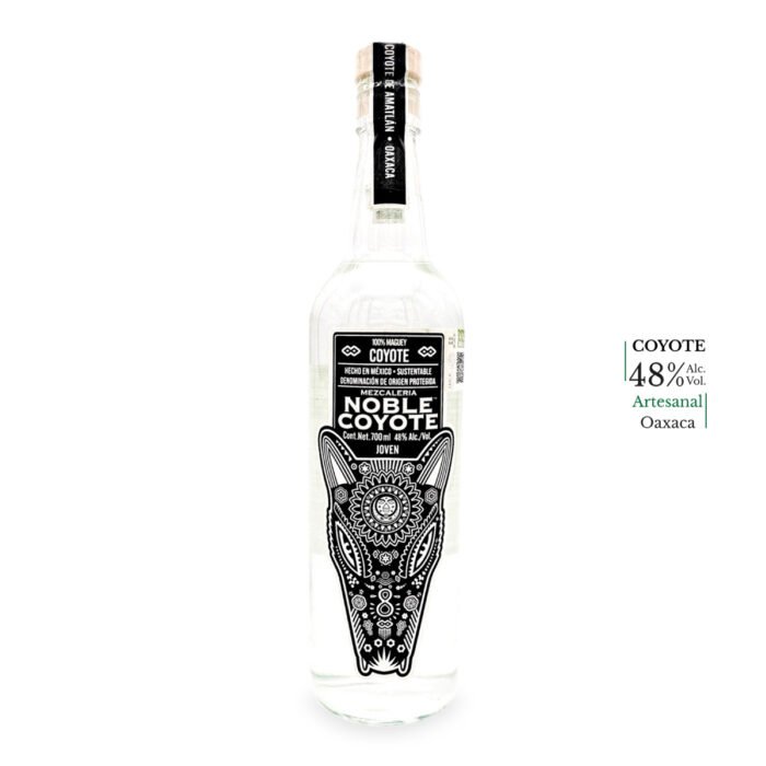 Mezcal Artesanal Noble Coyote Espadín 700 ml