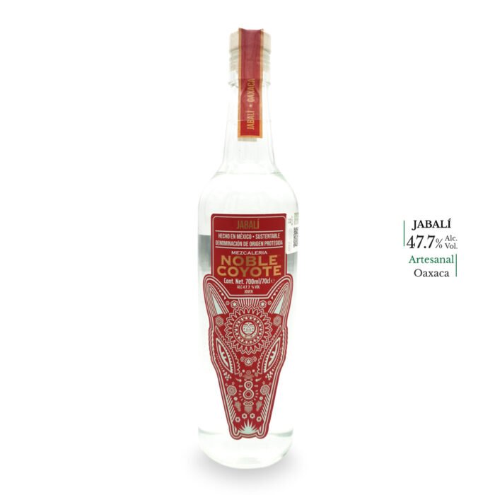 Mezcal Artesanal Noble Coyote Jabalí 700 ml