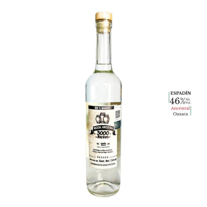 Mezcal 3000 Noches Arroqueño 750 ml