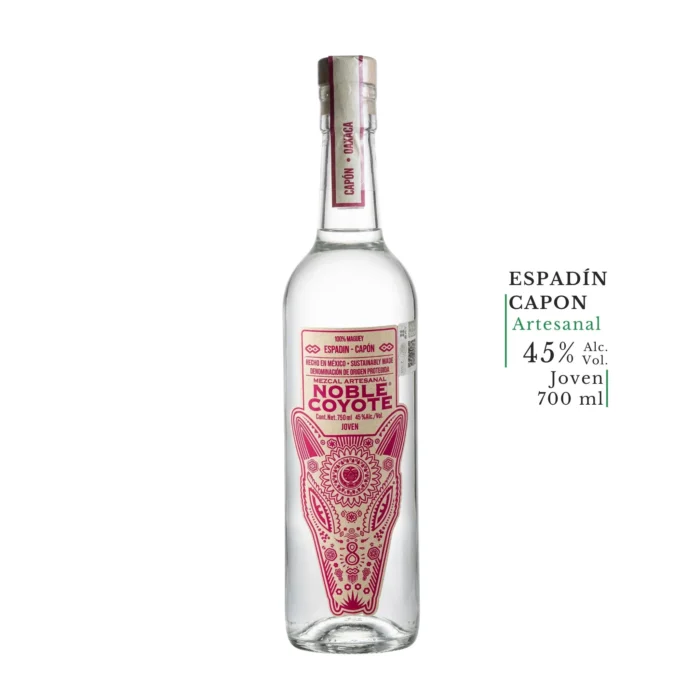 Mezcal Artesanal Noble Coyote Espadín Capón