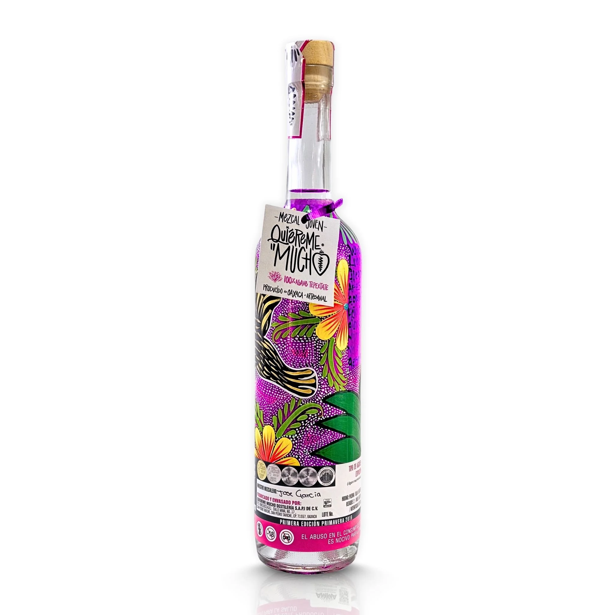 Mezcal Quiéreme Mucho Tepextate 750 - Image 4