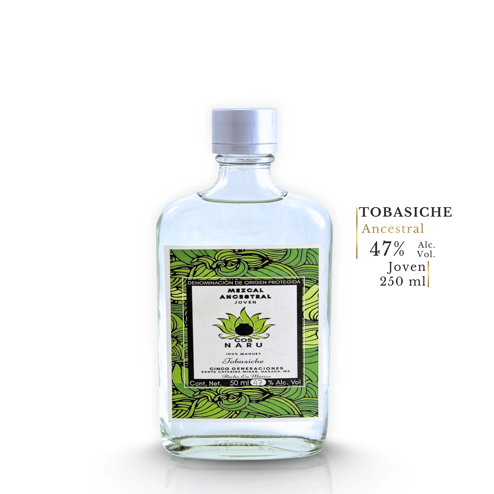 Mezcal Ancestral Cos Naru Tobasiche 250