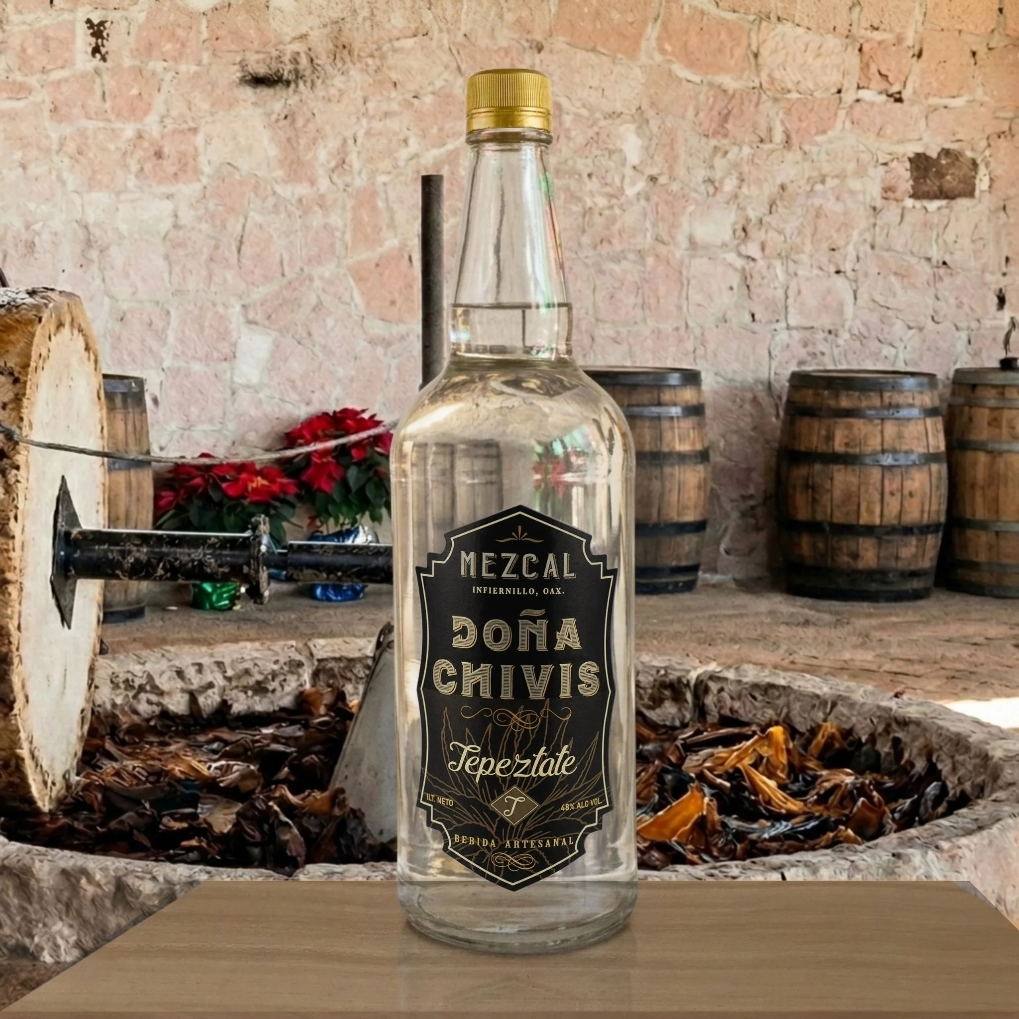 Mezcal Doña Chivis Tepeztate 1L - Image 2