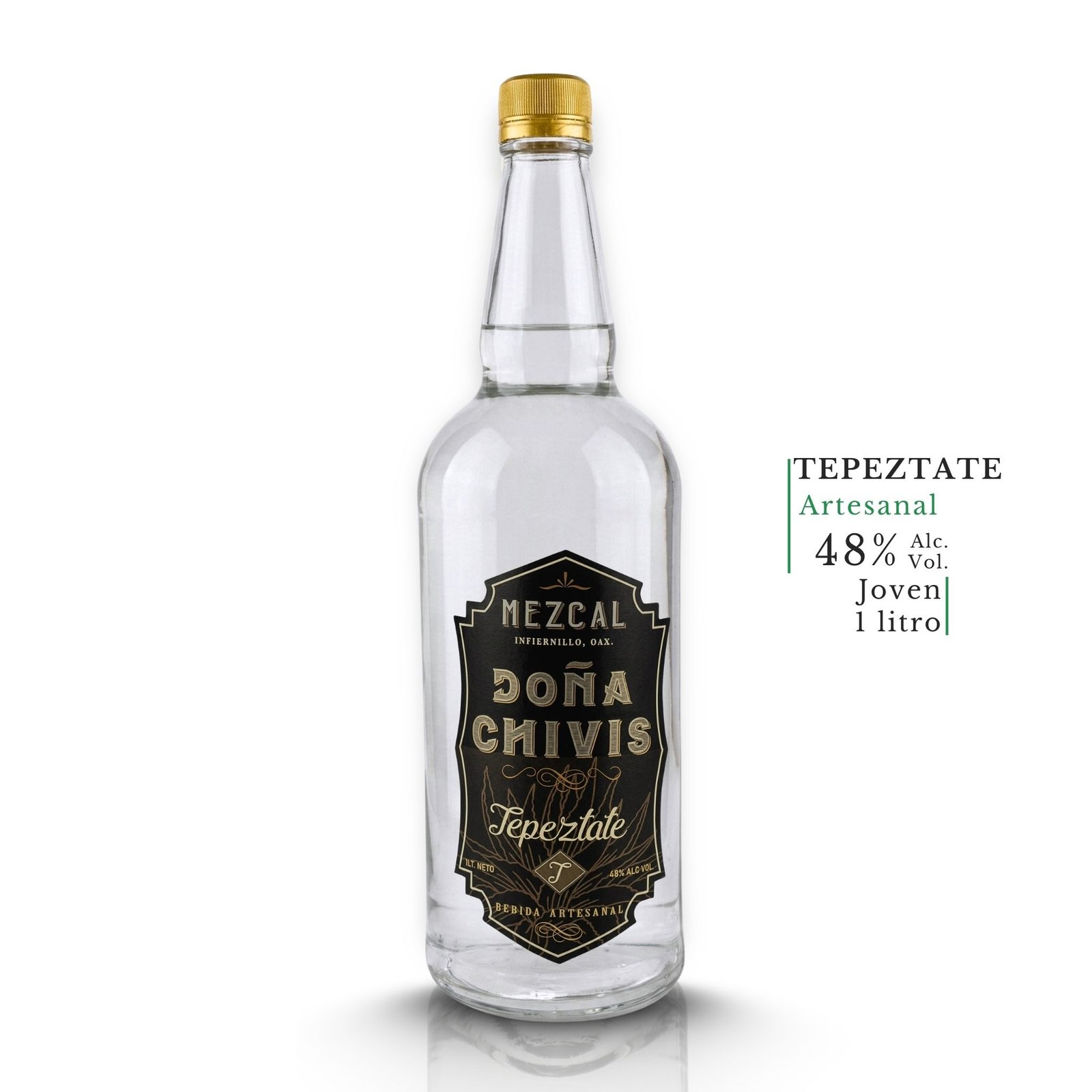 Mezcal Doña Chivis Tepeztate 1L