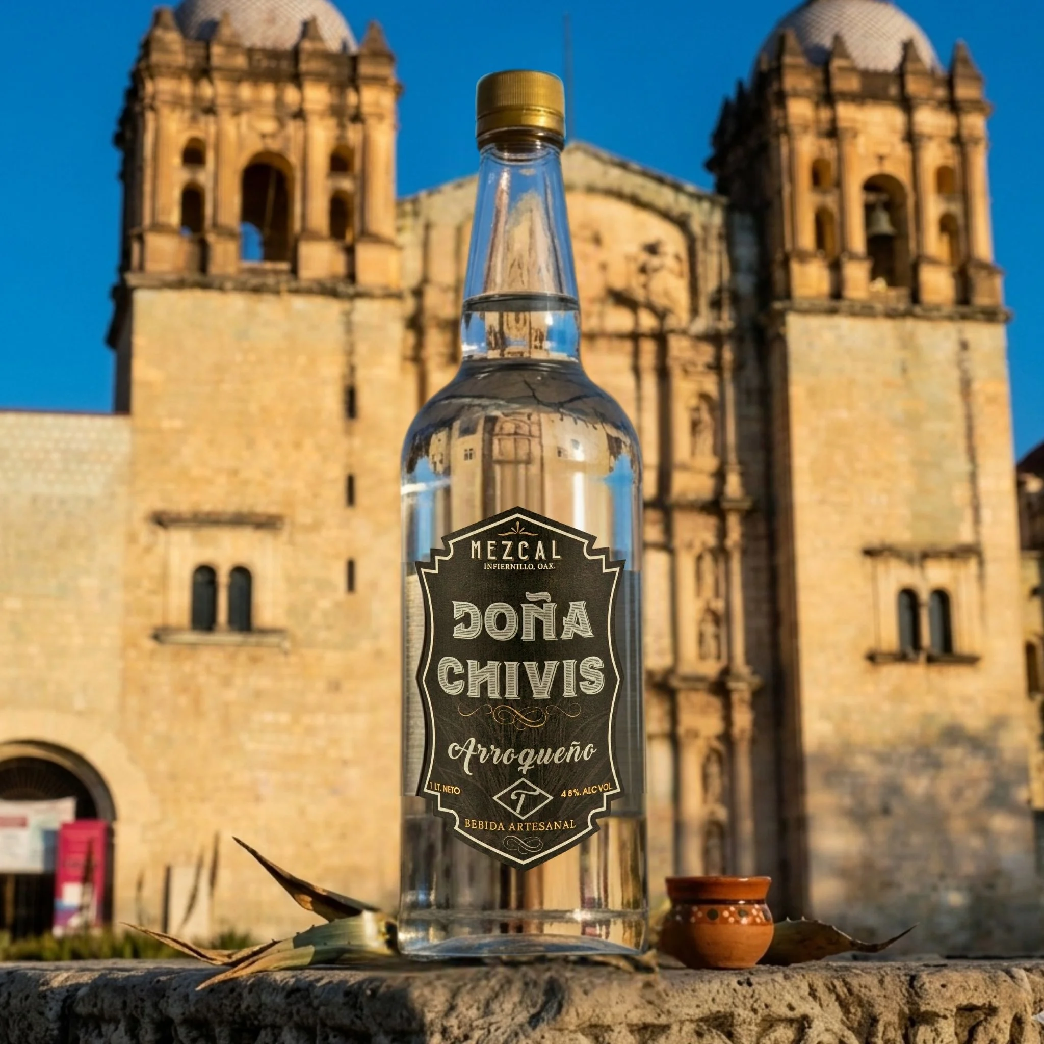 Mezcal Doña Chivis Arroqueño 1L - Image 2