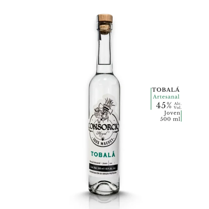 Mezcal Artesanal Consorcio Tobalá 500