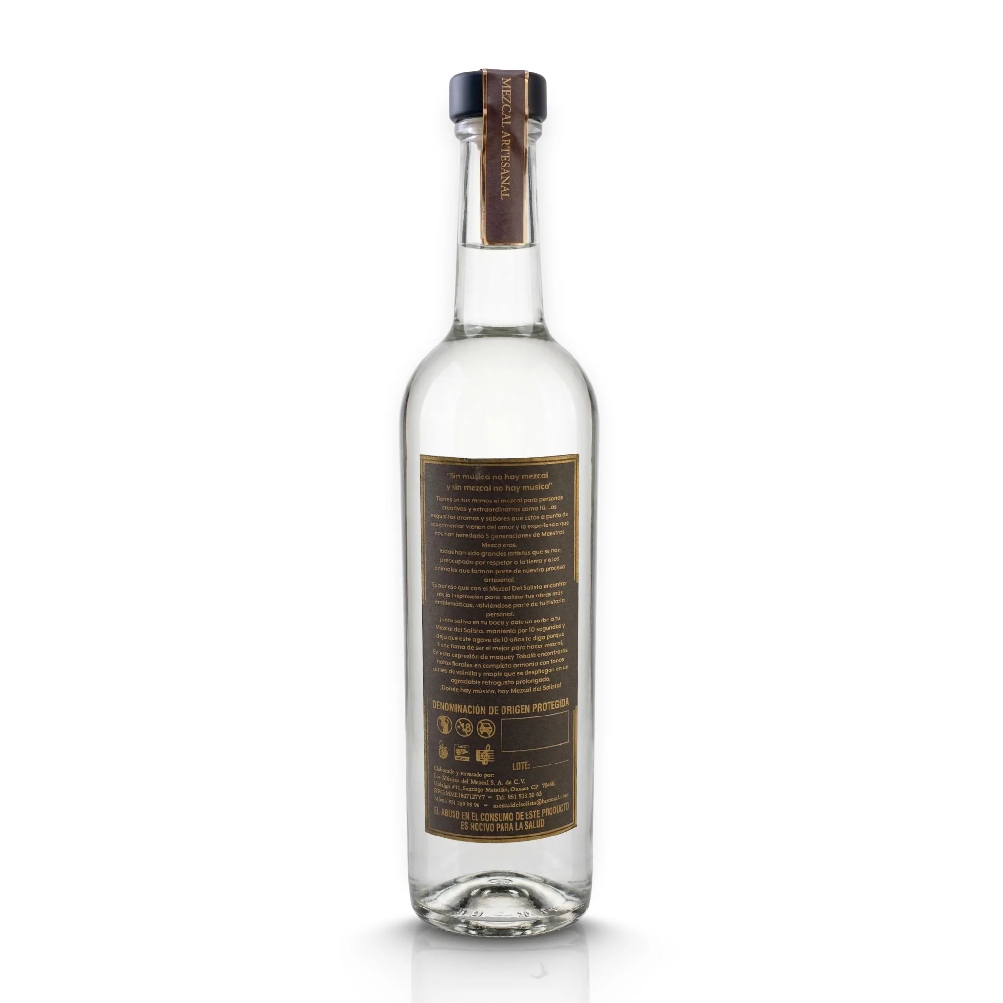Mezcal Artesanal Del Solista Tobalá - Image 3