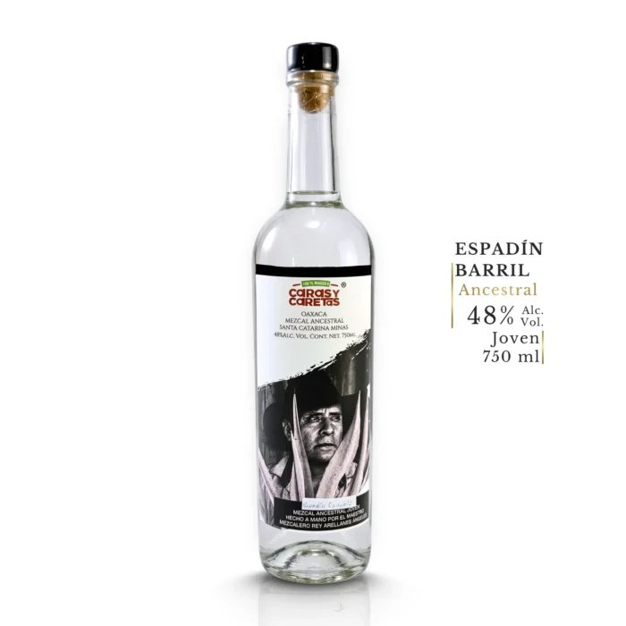 Mezcal Caras y Caretas Espadín Barril 750