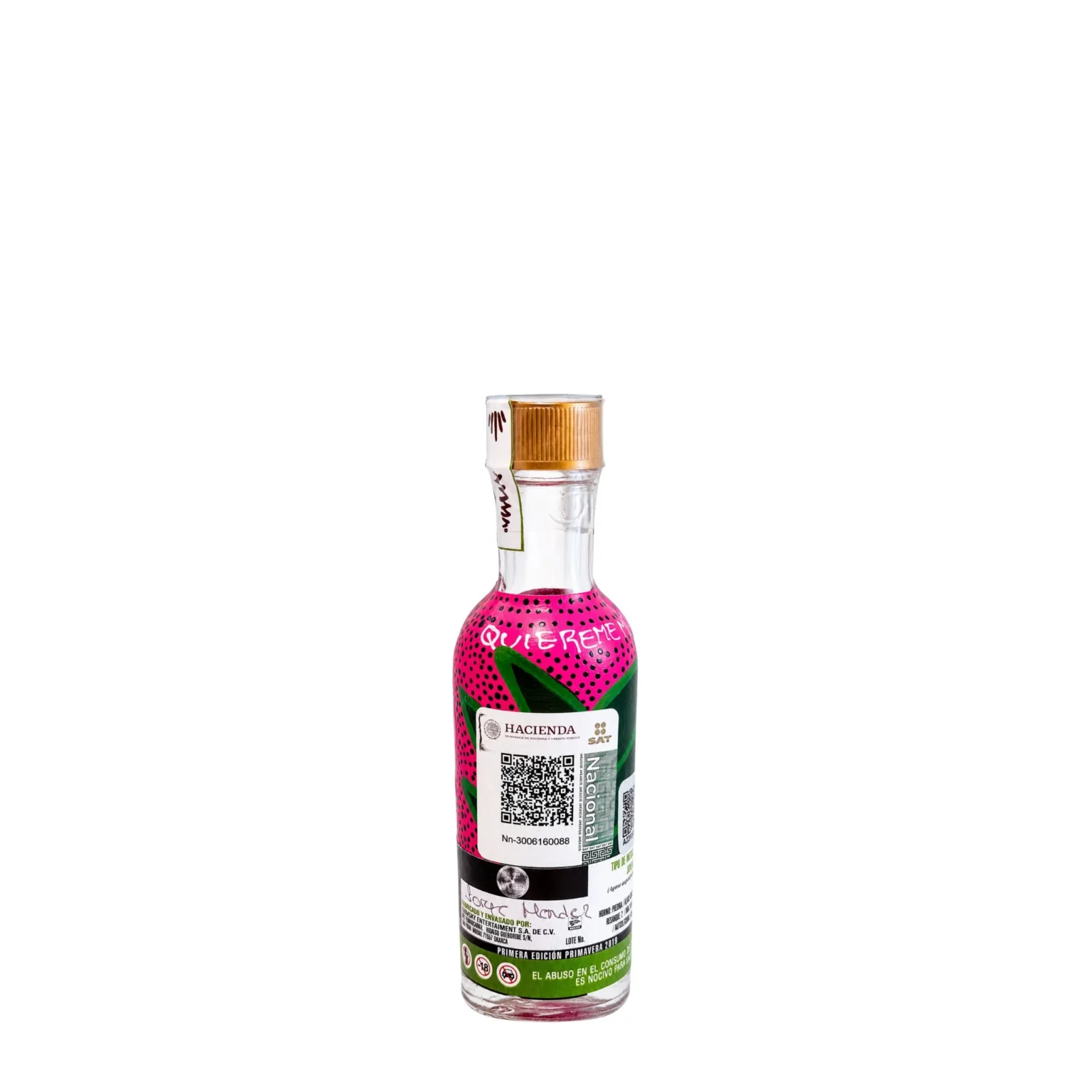 Mezcal Artesanal Quiéreme Mucho Espadín 50 ml 45° 2